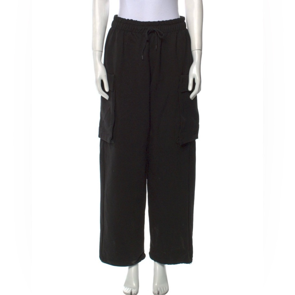 Frankie Shop Wide Leg Cargo Sweatpant